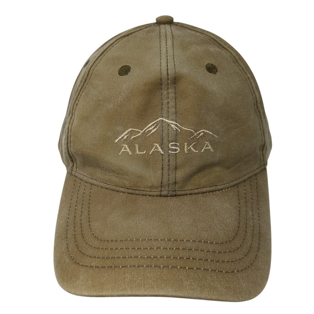 Alaska Shirt Company Slideback Baseball Cap Brown One Size Adjustable 6 Panel